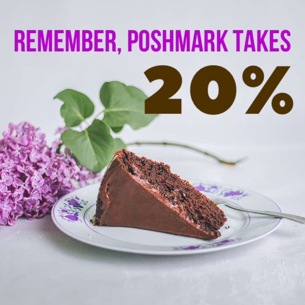 Poshmark takes 20%